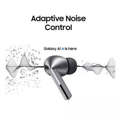 (Pre-Owned, Very Good) Samsung Galaxy Buds 3 Pro In Ear Earbuds With Ai, Adaptive ANC, Real-Time Interpreter, 24-Bit Hi-Fi Audio, IP57 (60 Days Warranty)