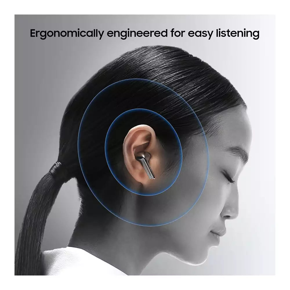 (Pre-Owned, Very Good) Samsung Galaxy Buds 3 with Galaxy Ai Powered Real-Time Interpreter, 24-Bit Hi-Fi Audio (Gray, White) (60 Days Warranty)