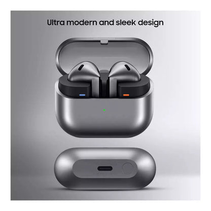 (Pre-Owned, Very Good) Samsung Galaxy Buds 3 with Galaxy Ai Powered Real-Time Interpreter, 24-Bit Hi-Fi Audio (Gray, White) (60 Days Warranty)