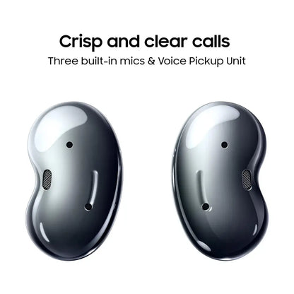 (Pre-Owned, Good) SAMSUNG Galaxy Buds Live Bluetooth Headset True Wireless Earbuds With ANC (Black) (60 Days Warranty)