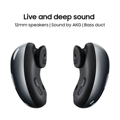 (Pre-Owned, Good) SAMSUNG Galaxy Buds Live Bluetooth Headset True Wireless Earbuds With ANC (Black) (60 Days Warranty)