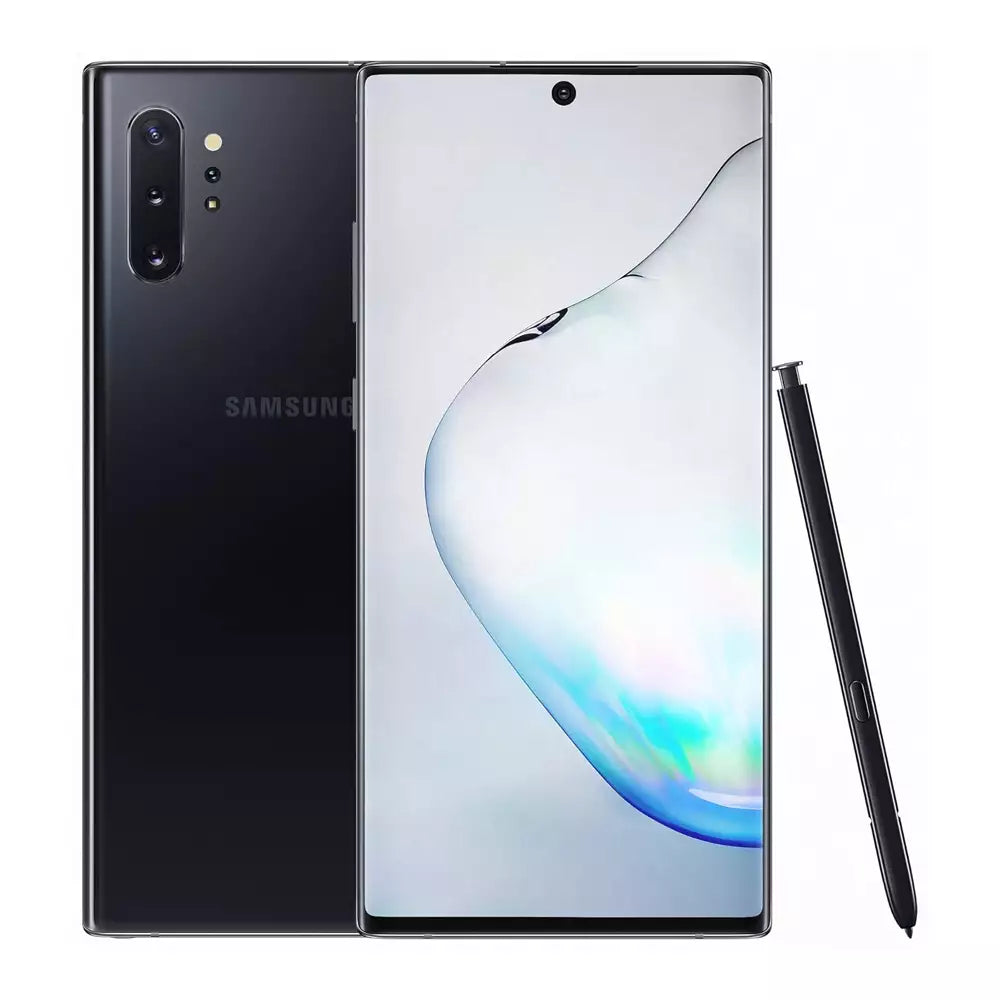(Pre-Owned, Very Good) Samsung Galaxy Note 10+ (Note 10 Plus) (12GB RAM, 256GB Storage) (Black) (90 Days Warranty)