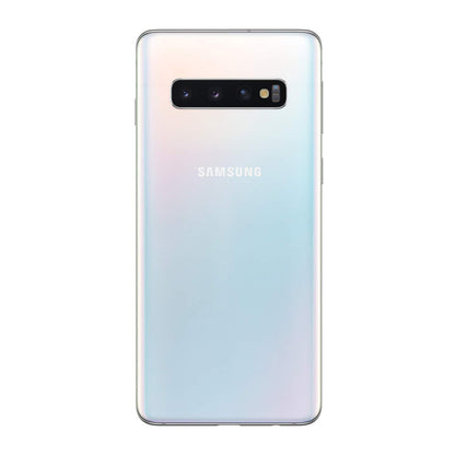 (Pre-Owned, Good) Samsung Galaxy S10 (White, 8GB RAM, 128GB Storage) (Prism White) (60 Days Warranty) (Has Visible Scratches)