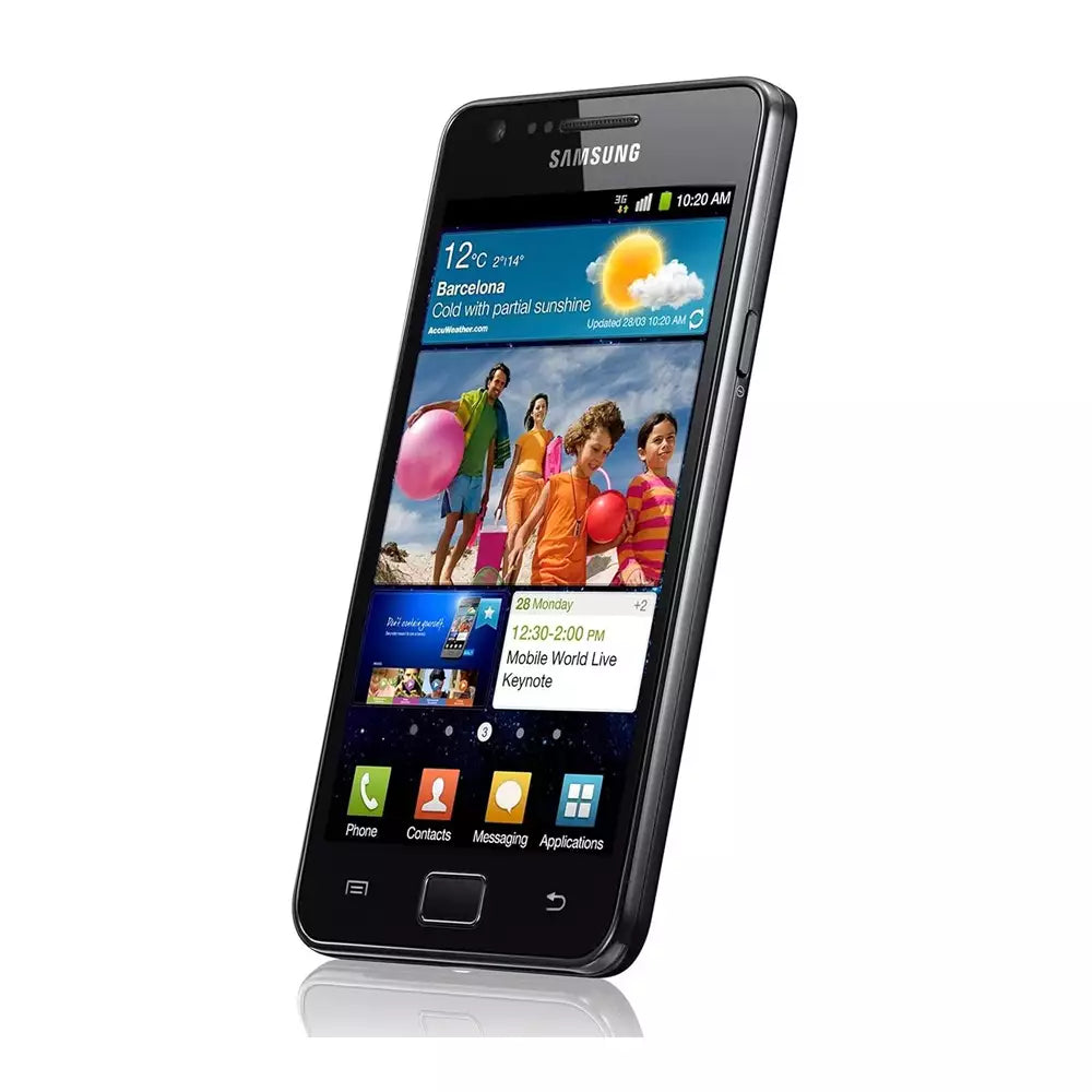 (Pre-Owned, Very Good) Samsung Galaxy S2 (GT-I9100) (16GB) (Black) (90 Days Warranty)