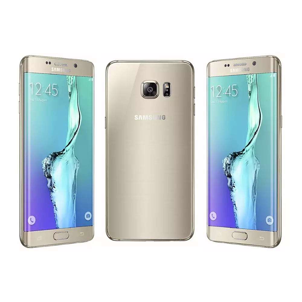 (Pre-Owned, Very Good) Samsung Galaxy S6 Edge Android Smartphone With Dual Curved AMOLEDisplay (32GB) (Gold) (90 Days Warranty)