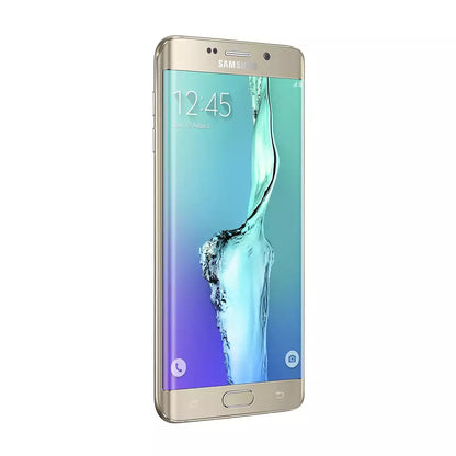 (Pre-Owned, Very Good) Samsung Galaxy S6 Edge+ (Edge Plus) (Gold) (60 Days Warranty) (1 Tiny Black Dot On Display Corner)
