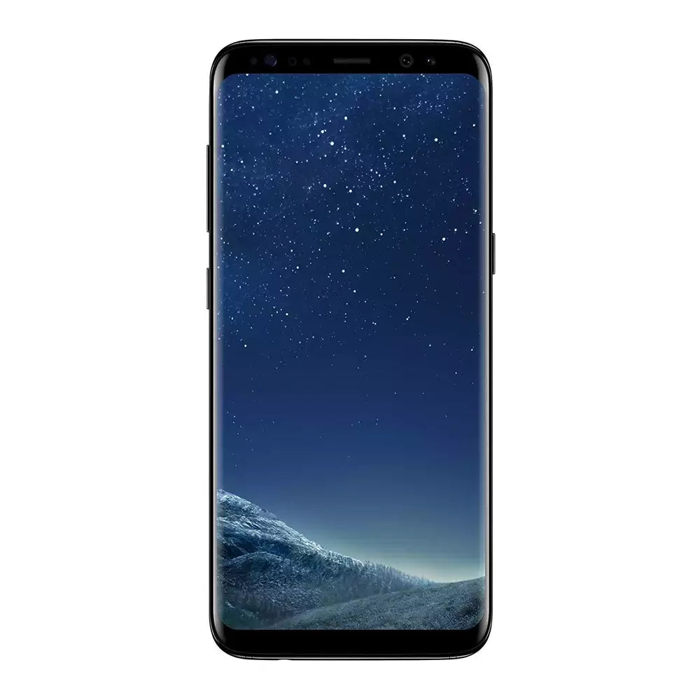 (Pre-Owned, Very Good) Samsung Galaxy S8 With 5.8" Curved AMOLED Display (Black) (90 Days Warranty)