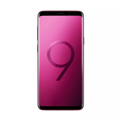 (Pre-Owned, Excellent) Samsung Galaxy S9 Plus (S9+) (Burgundy Red) (6GB, 64GB) (60 Days Warranty)