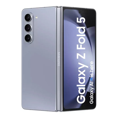 (Pre-Owned) Samsung Galaxy Z Fold5 5G (12GB RAM, 256GB Storage) (Icy Blue, Black)