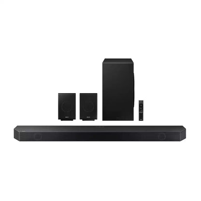 (Pre-Owned, Fair) Samsung HW-Q990B/XL 11.1.4CH Dolby Atmos Soundbar With Q-Symphony, AirPlay2, Wi-Fi (Black) (60 Days Warranty)