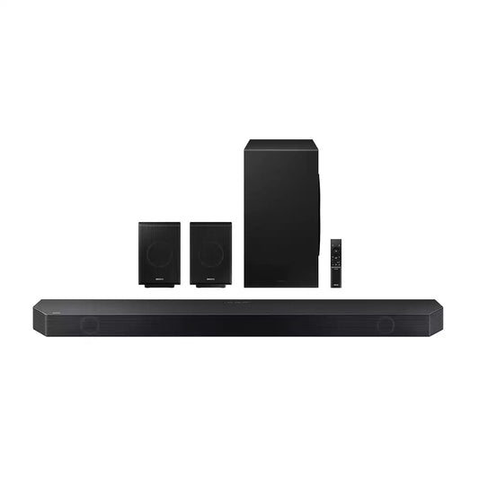 (Pre-Owned, Fair) Samsung HW-Q990B/XL 11.1.4CH Dolby Atmos Soundbar With Q-Symphony, AirPlay2, Wi-Fi (Black) (60 Days Warranty)