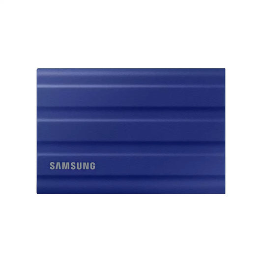(Open Box Condition) Samsung T7 Shield Portable SSD 1TB, USB 3.2 Gen2 External SSD, Up to 1,050MB/s (1TB) (Blue) (24 Months Warranty)
