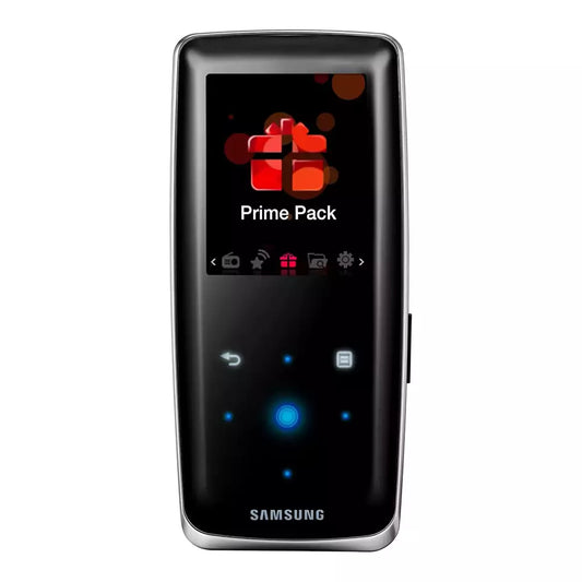 (Pre-Owned, Very Good) Samsung YP-S3 MP3 Player With Touch Controls and DNSe (2GB) (Black) (90 Days Warranty)