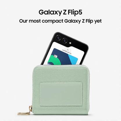 (Pre-Owned) Samsung Galaxy Z Flip5 5G (8GB RAM, 256GB Storage) (Mint, Black)