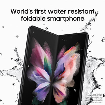 (Pre-Owned) Samsung Galaxy Z Fold 3 5G (12GB RAM, 256GB Storage), Dual (6.2" Outer and 7.6" Inner) Dynamic AMOLED 2X 120Hz Displays (Phantom Black)