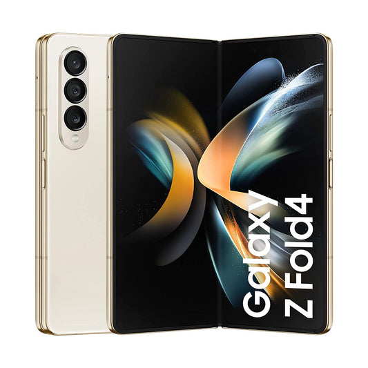 (Pre-Owned) Samsung Galaxy Z Fold 4 5G (12GB RAM, 256GB Storage) (Biege)