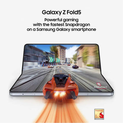 (Pre-Owned) Samsung Galaxy Z Fold5 5G (12GB RAM, 256GB Storage) (Phantom Black, Cream)