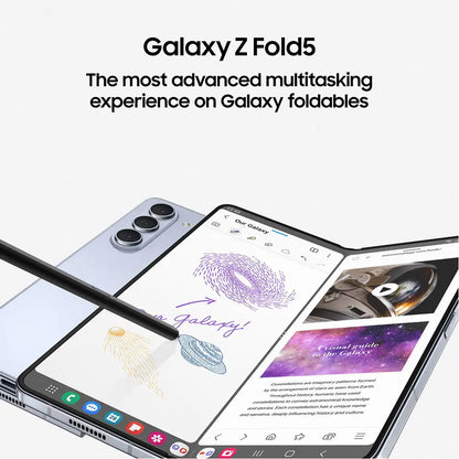 (Pre-Owned) Samsung Galaxy Z Fold5 5G (12GB RAM, 256GB Storage) (Phantom Black, Cream)