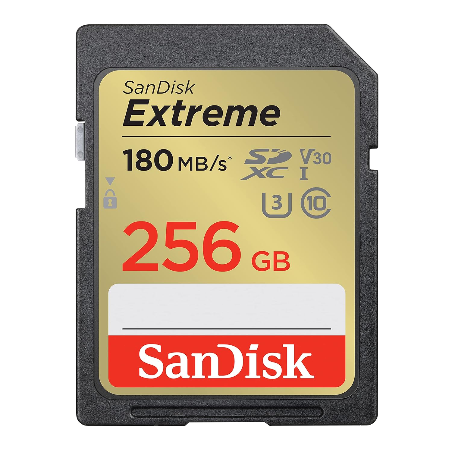 (Open Box Condition) SanDisk Extreme SD UHS I 256GB Card for 4K Video ...