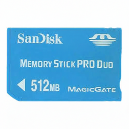 (Pre-Owned, Very Good) SanDisk Memory Stick PRO Duo (Various Sizes) (12 Months Warranty)