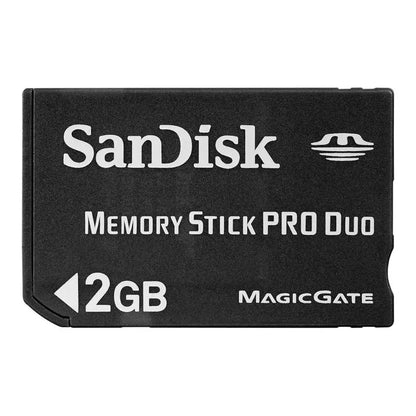 (Pre-Owned, Very Good) SanDisk Memory Stick PRO Duo (Various Sizes) (12 Months Warranty)