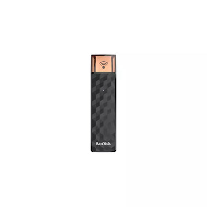 (Pre-Owned, Good) SANDISK Connect Wireless Stick With Wireless File Transfer For Android/iOS (64GB) (Black) (6 Months Warranty)