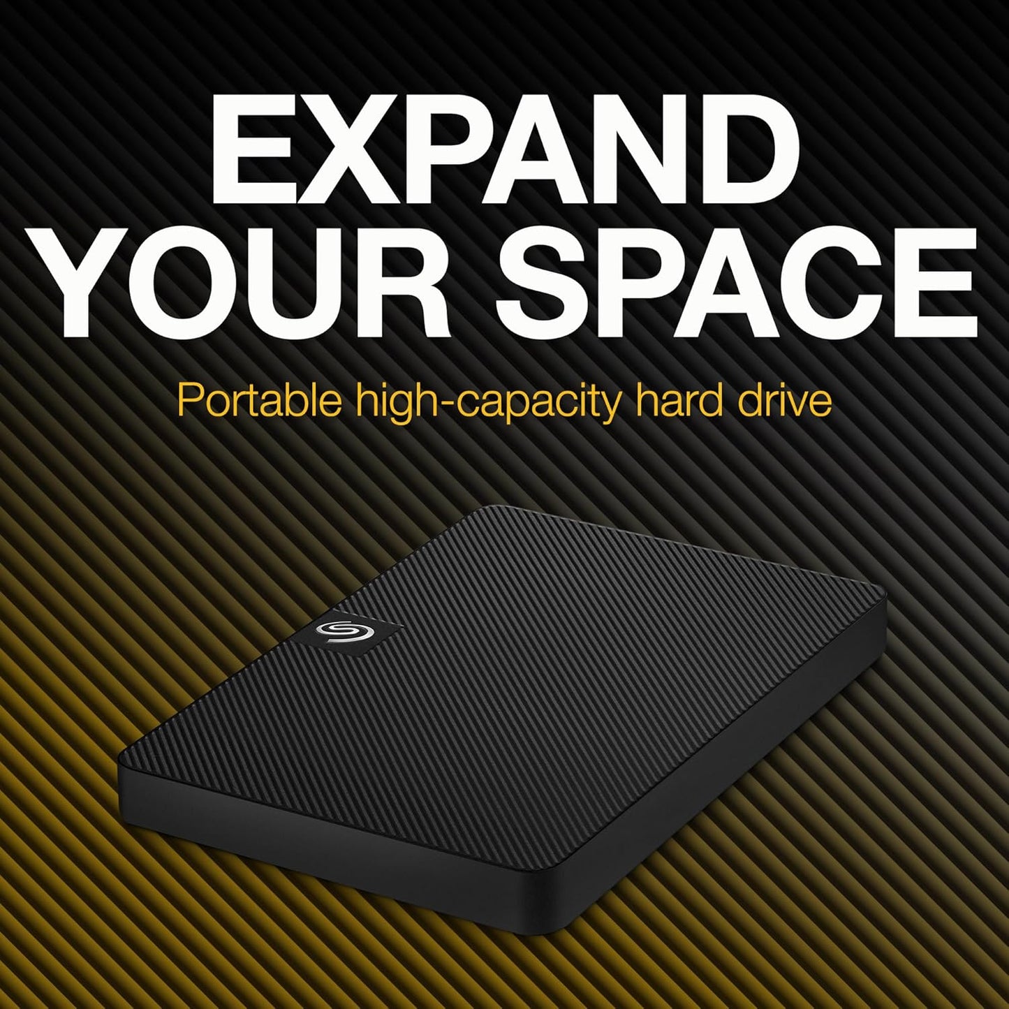 (Open Box) Seagate Expansion 1TB External HDD USB 3.0 Portable Hard Drive (Black) (2 Years Warranty)