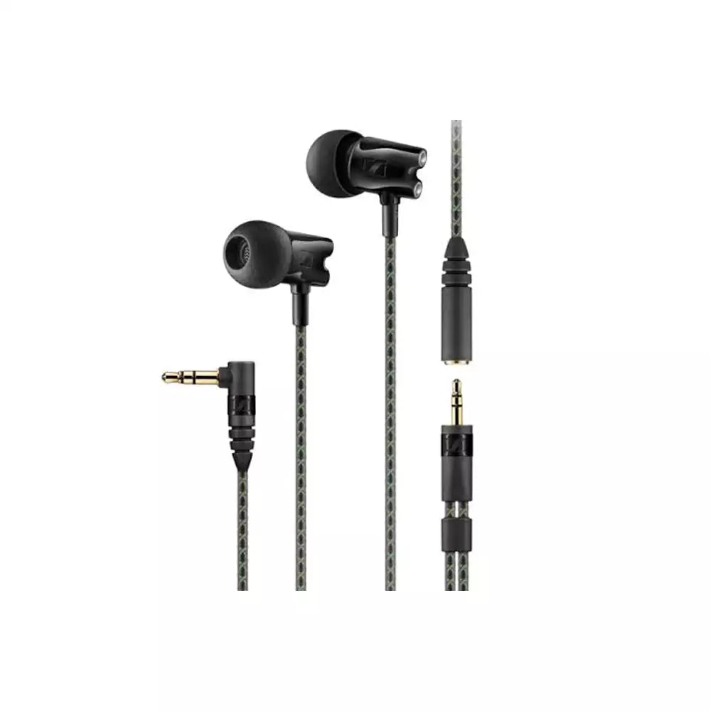 (Open Box Condition) Sennheiser IE800 High-End In-Ear Wired Earphones For Music Players, iPods, iPhones, Walkmans, BlackBerry, Samsung, (High-Res Audio) (Black) (6 Months Warranty)