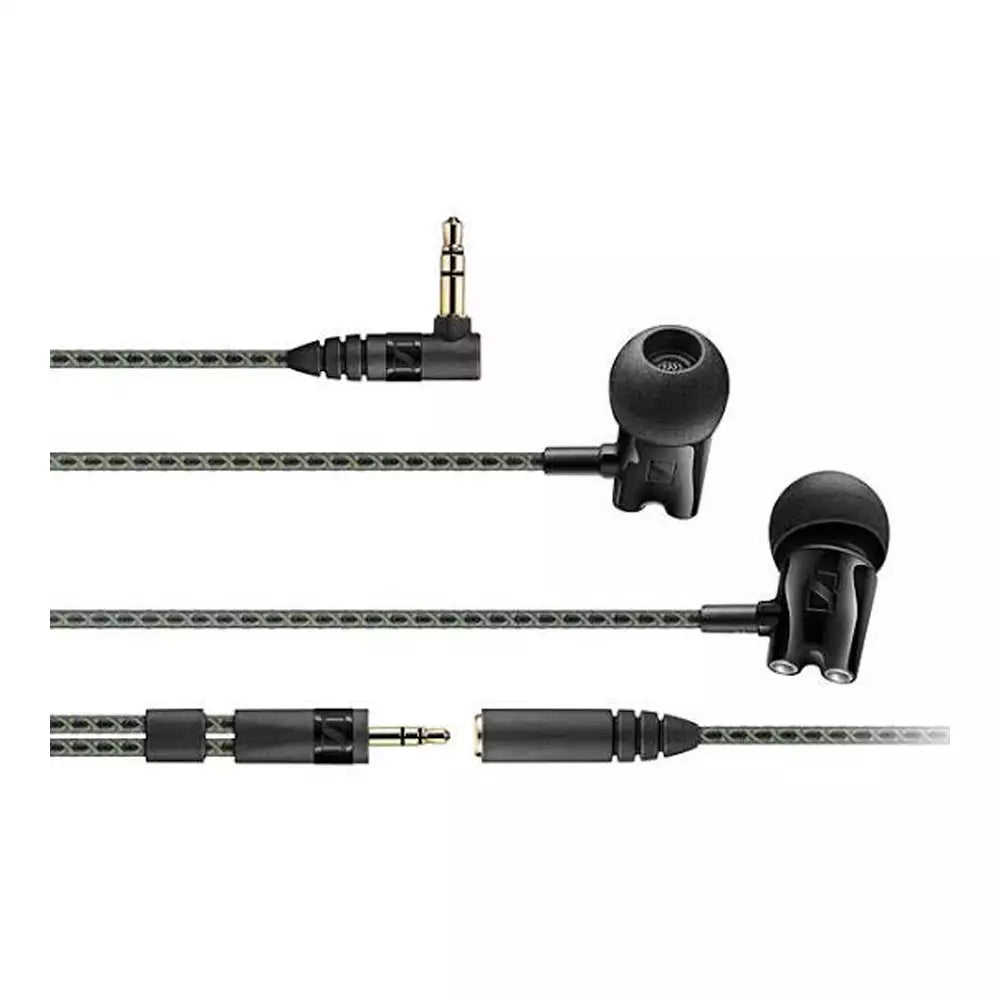 (Open Box Condition) Sennheiser IE800 High-End In-Ear Wired Earphones For Music Players, iPods, iPhones, Walkmans, BlackBerry, Samsung, (High-Res Audio) (Black) (6 Months Warranty)