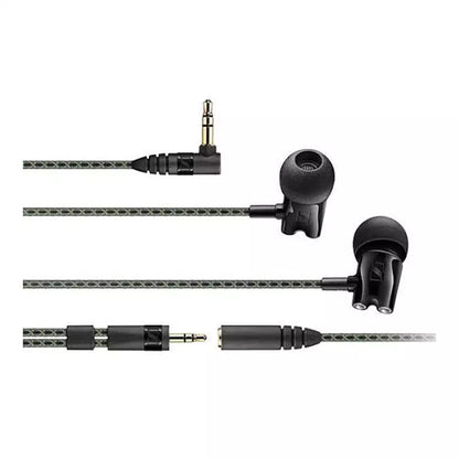 (Open Box Condition) Sennheiser IE800 High-End In-Ear Wired Earphones For Music Players, iPods, iPhones, Walkmans, BlackBerry, Samsung, (High-Res Audio) (Black) (6 Months Warranty)