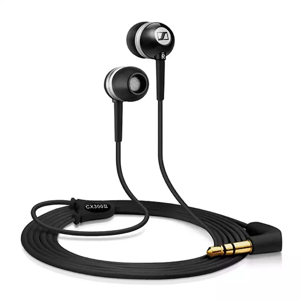 (Open Box Condition) Sennheiser Wired In-Ear Earphones – CX 300 II, CX 275s, CX 2.00G, CX 213 & CX 3.00 With 3.5mm Jack For iPods, Walkmans, MP3 Players and Devices With 3.5mm Port (6 Months Warranty)