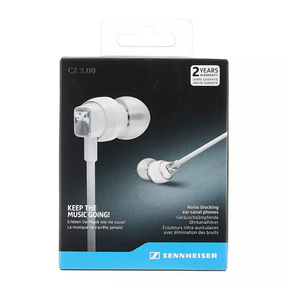 (Open Box Condition) Sennheiser Wired In-Ear Earphones – CX 300 II, CX 275s, CX 2.00G, CX 213 & CX 3.00 With 3.5mm Jack For iPods, Walkmans, MP3 Players and Devices With 3.5mm Port (6 Months Warranty)