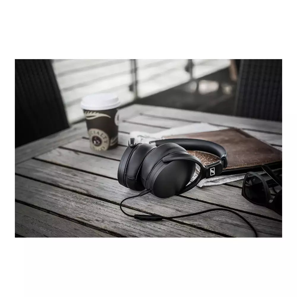 (Open Box Condition) Sennheiser HD 4.30G Over Ear Wired Headphones For iPods, MP3 Players With 3.5mm Jack (Black) (6 Months Warranty)