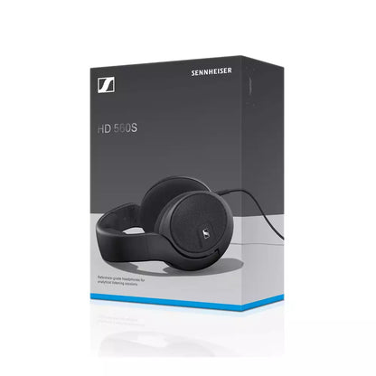 (Open Box) Sennheiser HD 560 S Over-Ear Wired Audiophile Headphones with Mic - Neutral Frequency Response, E.A.R. Technology for Wide Sound Field, Open-Back Earcups, Detachable Cable, (Black) (12 Months Warranty)