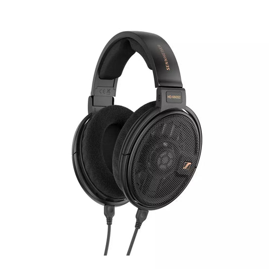 (Open Box) Sennheiser HD 660S2 Wired Audiophile Stereo Headphones, Extended Sub Bass Natural, Warm Sound, Open Back Design (Black) (With 6.3mm Cable Only))