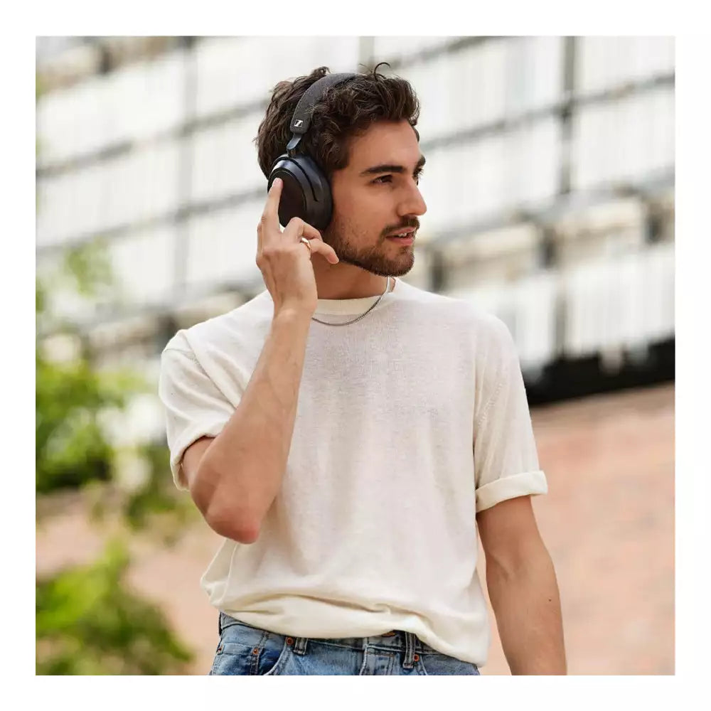 (New/Unused/Sealed) Sennheiser Momentum 4 Wireless Over Ear Headphones, ANC, 60h Battery, Customizable Sound (Black and Copper) (Special Edition) (24 Months Warranty)