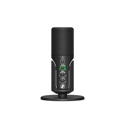 (Open Box) Sennheiser Profile USB Microphone for Podcasting, Recording, Streaming & Gaming. Built-in Headphone Output, All Metal housing and Cardioid Condenser Capsule (Black) (6 Months Warranty)