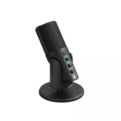 (Open Box) Sennheiser Profile USB Microphone for Podcasting, Recording, Streaming & Gaming. Built-in Headphone Output, All Metal housing and Cardioid Condenser Capsule (Black) (6 Months Warranty)