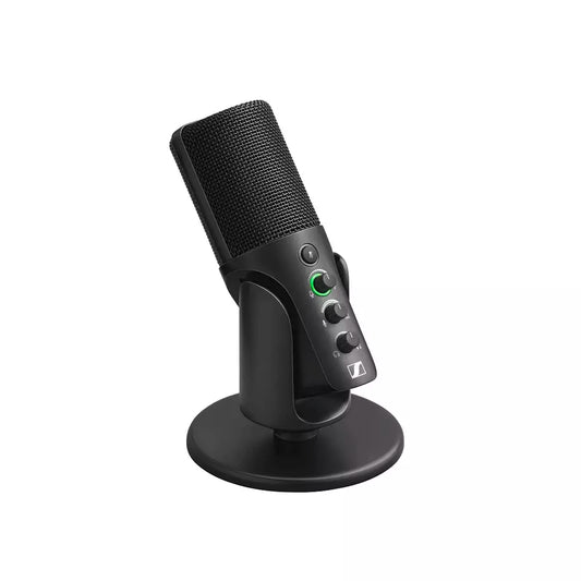 (Open Box) Sennheiser Profile USB Microphone for Podcasting, Recording, Streaming & Gaming. Built-in Headphone Output, All Metal housing and Cardioid Condenser Capsule (Black) (6 Months Warranty)