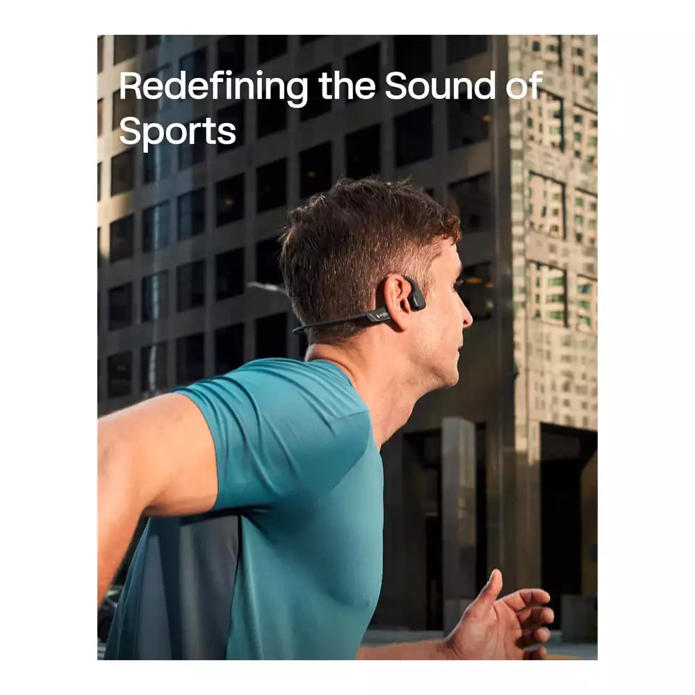 (Open Box Condition) SHOKZ OpenRun Pro 2 Bone Conduction Sports Wireless Headphones/Earphones, Sweat-proof for Running and Workouts (Gray) (90 Days Warranty)