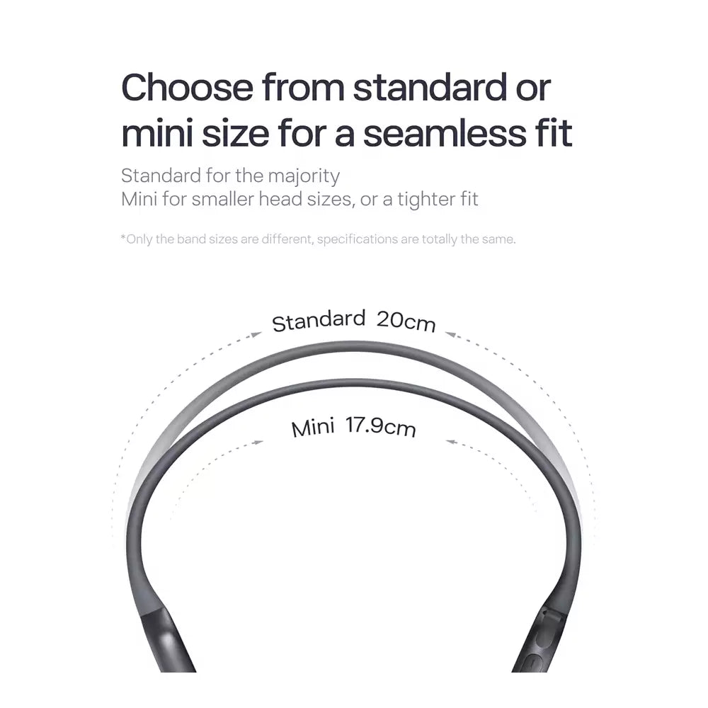 (Open Box Condition) SHOKZ OpenRun Pro 2 Bone Conduction Sports Wireless Headphones/Earphones, Sweat-proof for Running and Workouts (Gray) (90 Days Warranty)