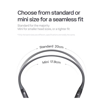 (Open Box Condition) SHOKZ OpenRun Pro 2 Bone Conduction Sports Wireless Headphones/Earphones, Sweat-proof for Running and Workouts (Gray) (90 Days Warranty)