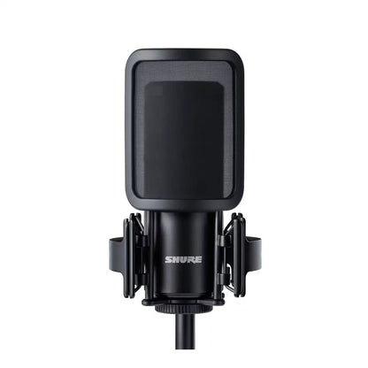 (Pre-Owned, Excellent) Shure SM4 Studio Recording Microphone Kit, XLR Home Studio Condenser Mic with Mix-Ready Audio (Black) (6 Months Warranty)