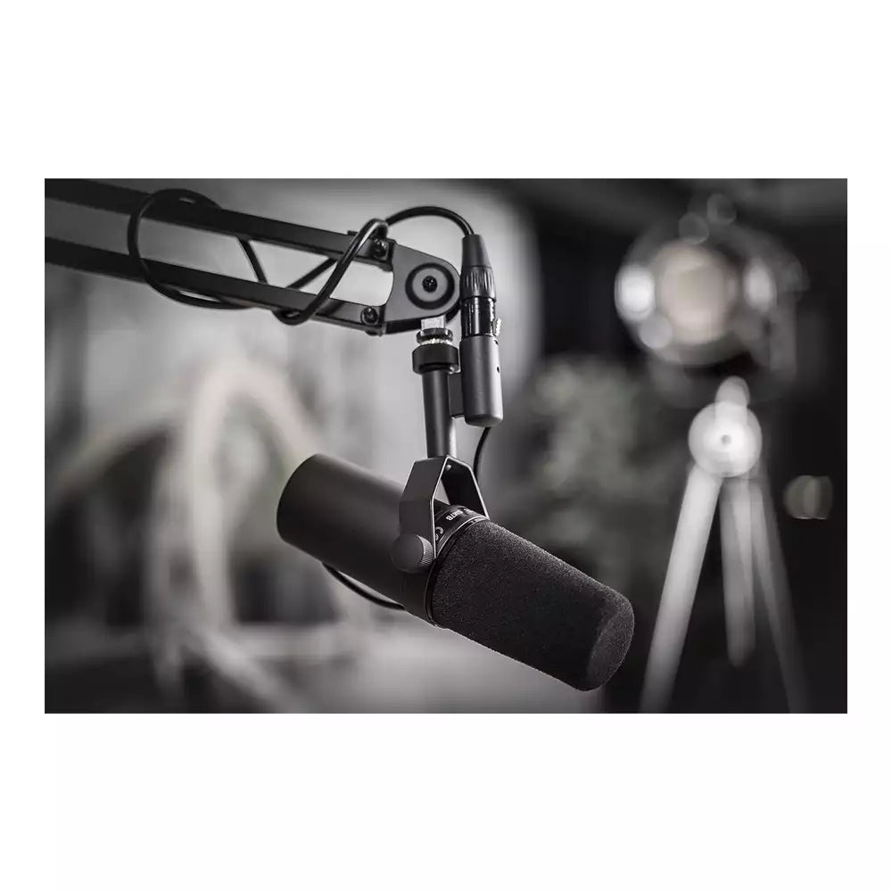 (Pre-Owned, Very Good) Shure SM7B Cardioid Vocal Dynamic Microphone (Black) (120 Days Warranty)