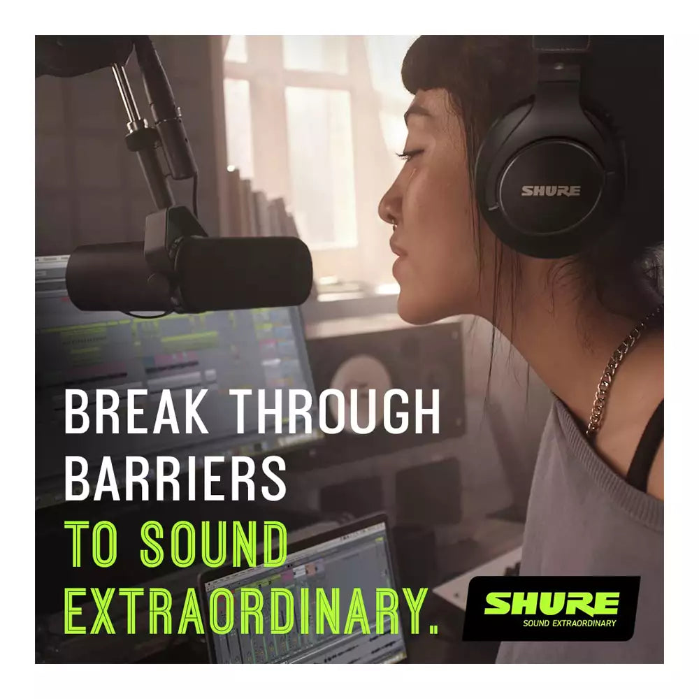 (Pre-Owned, Very Good) Shure SM7B Cardioid Vocal Dynamic Microphone (Black) (120 Days Warranty)