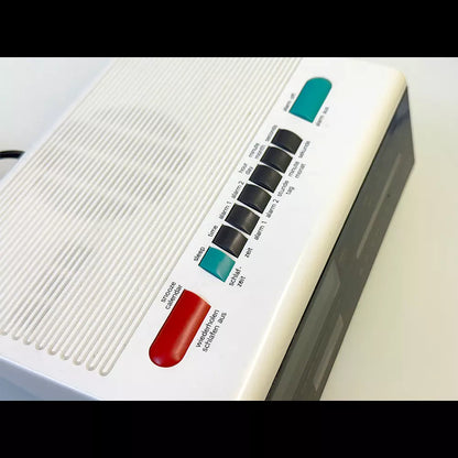 (Pre-Owned, Very Good) Siemens RG 294 Dual Alarm Electronic Clock Radio (FM/AM) With Auto Dimmer (White) (60 Days Warranty)