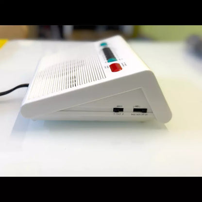 (Pre-Owned, Very Good) Siemens RG 294 Dual Alarm Electronic Clock Radio (FM/AM) With Auto Dimmer (White) (60 Days Warranty)