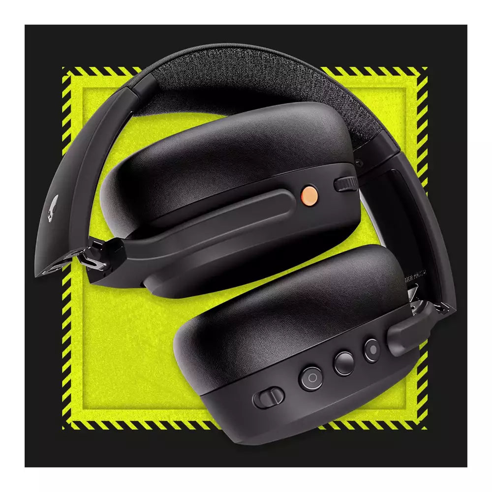 (Open Box) Skullcandy Crusher ANC 2 Over-Ear Noise Cancelling Wireless Headphones with Sensory Bass | 50 Hours Battery Life (Black) (12 Months Warranty)