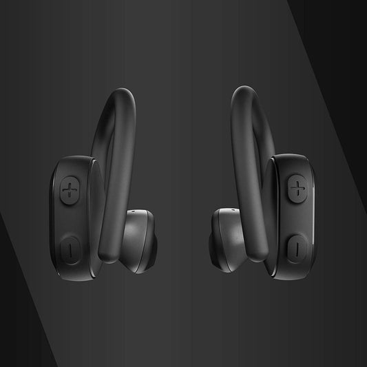 (Open Box) Skullcandy Push Ultra True Wireless Earbuds, IP67 Sweat and Waterproof and Tile Tracking (Black) (90 Days Warranty)