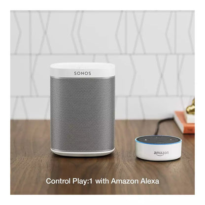 (Open Box Condition) Sonos Play:1 Smart Home Speaker With Wi-Fi, Youtube Music and Spotify (Gray) (120 Days Warranty)